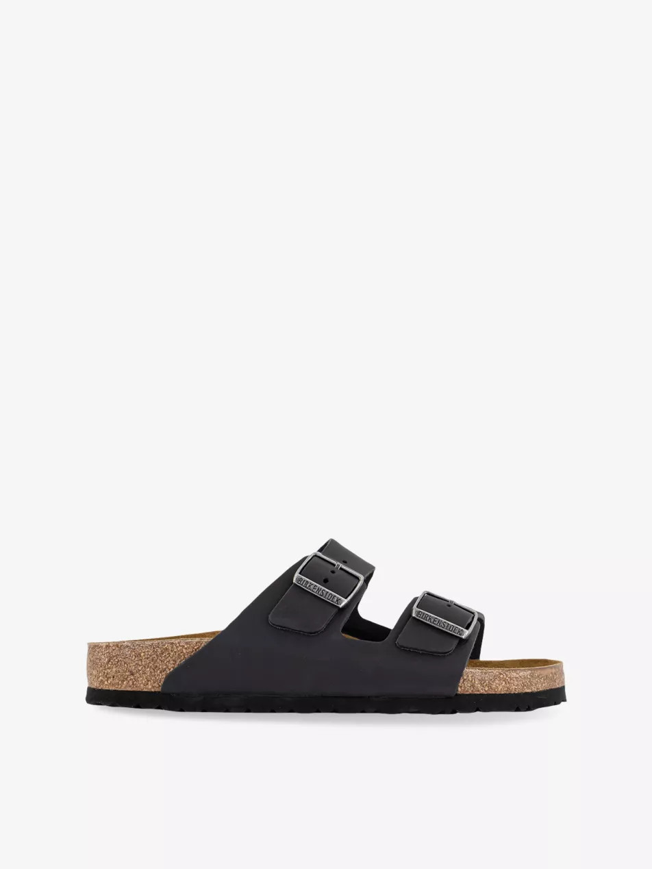 Arizona Double-Strap Leather Sandals | Selfridges