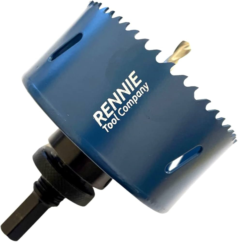 62mm Hole Saw Bi-Metal With Arbor And Pilot Drill For Drilling/Cutting Wood, Plastic, Metal Sheet... | Amazon (UK)