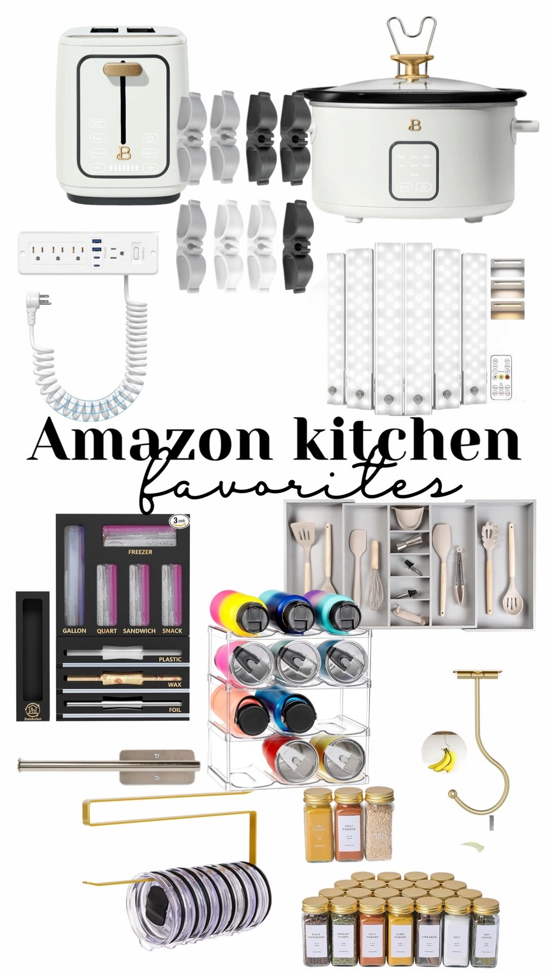 Amazon kitchen favorites 

#LTKHome #LTKmorningroutine #LTKdayinmylife
