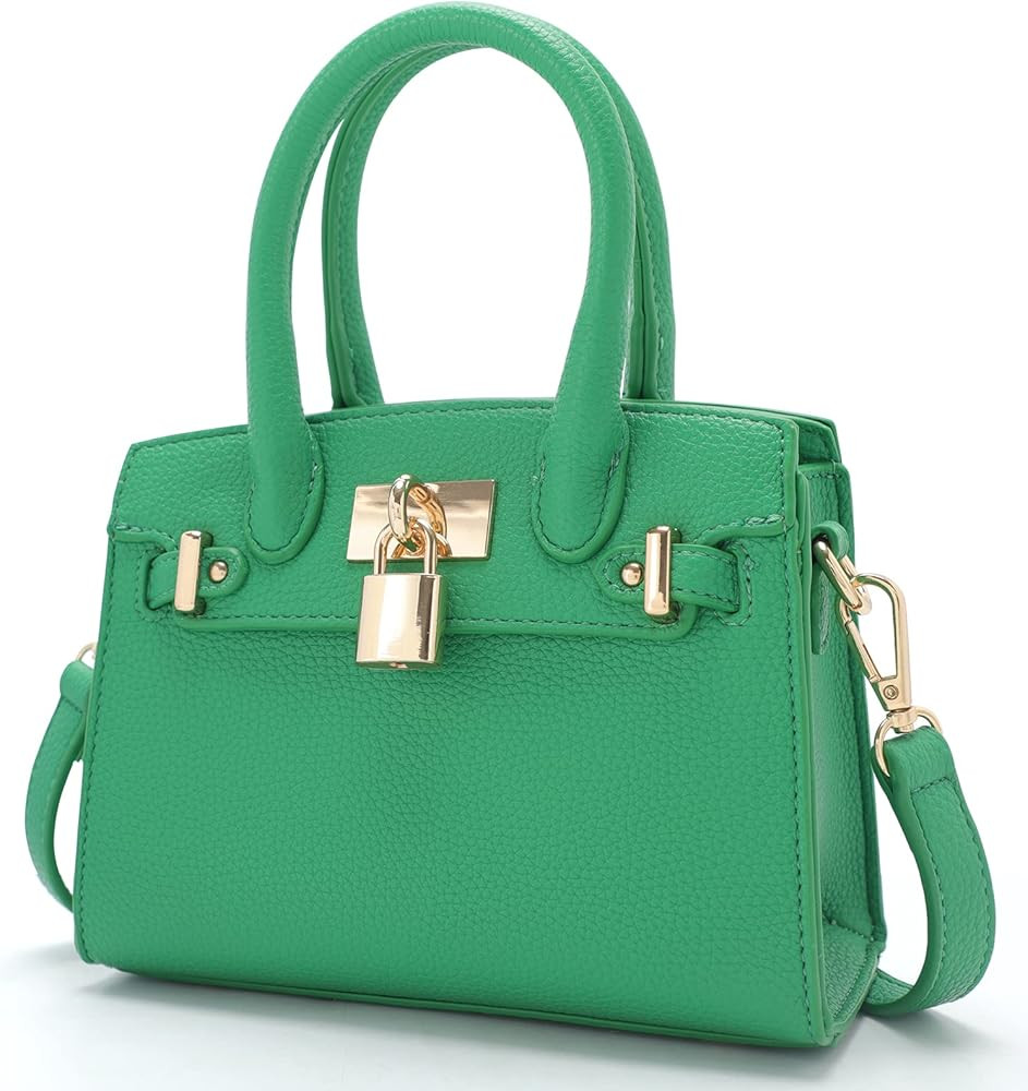 STAISE Vegan Leather Satchel Purse for Women, Trendy Mini Crossbody Shoulder Bag, Small Top Handl... | Amazon (US)