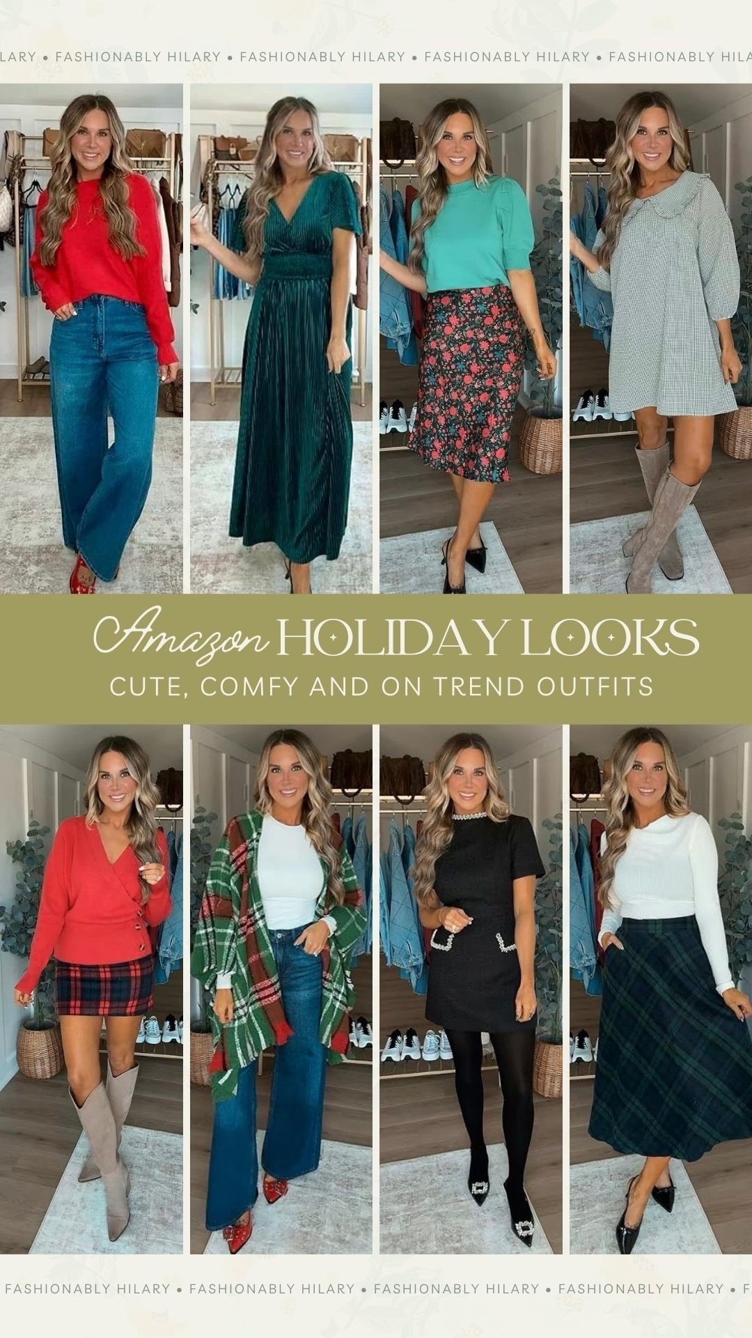 I know Thanksgiving is tomorrow, but I’m loving these holiday outfits and have to share, these are all super cute, comfy and so affordable. I’m loving the Ralph Lauren inspired outfits and the green plaid is perfect for it. 

#LTKFindsUnder50 #LTKHoliday #LTKMidsize