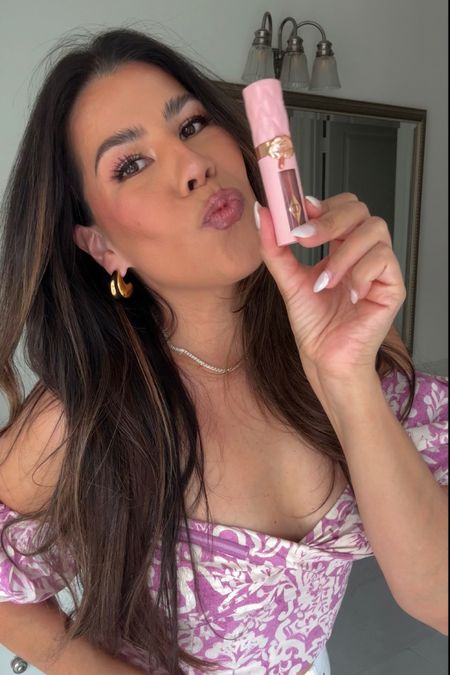 I love the New Pillow Talk Big Lip Plumpgasm Glosses by Charlotte Tilbury! My favorite is shade fair to medium. I use the Lip Cheat Liner in Pillow Talk-medium!

#LTKfindsunder50 #LTKbeauty #LTKover40