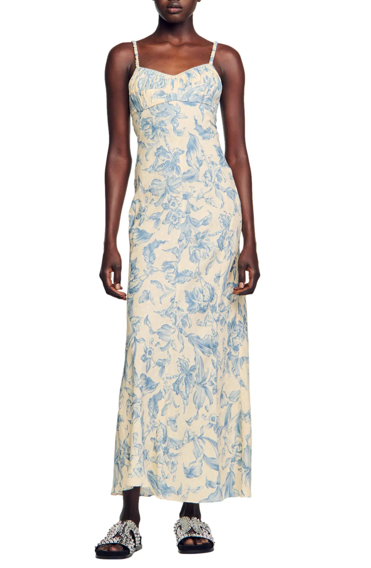 sandro Joselle Floral Maxi Dress | Nordstrom | Nordstrom