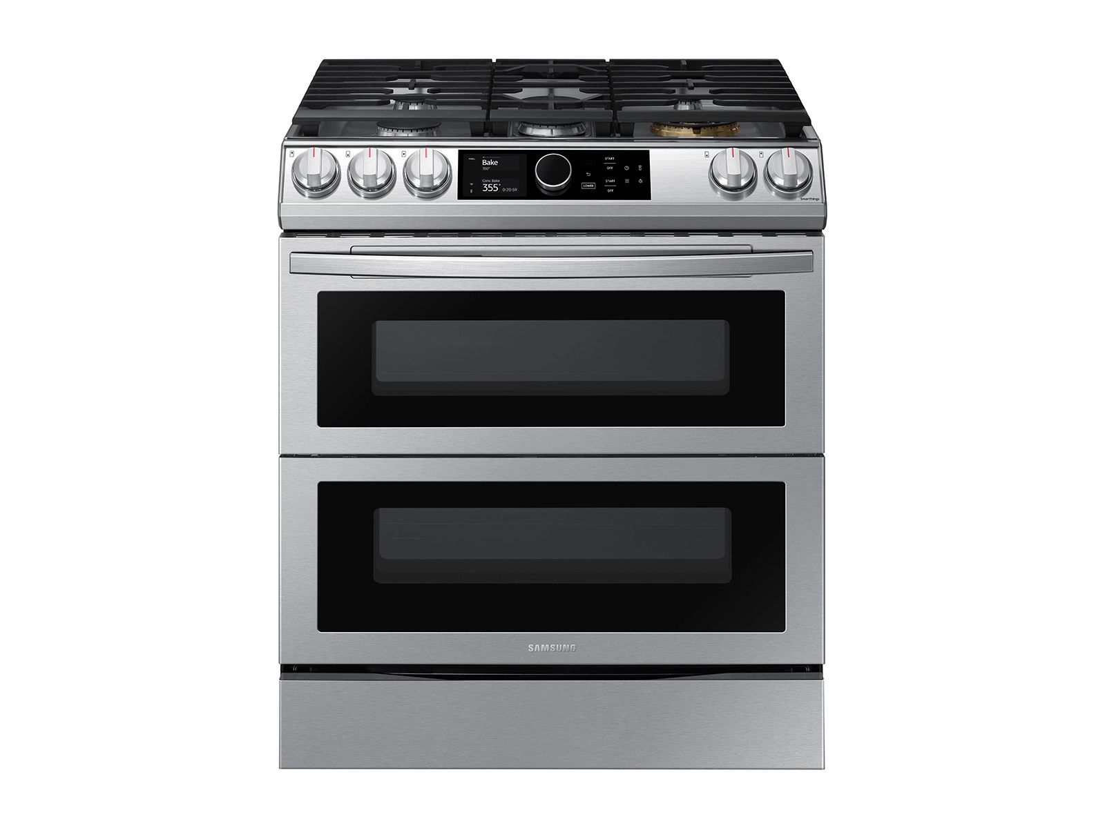 1.7 cu ft. Smart Over-the-Range Microwave with Convection & Slim Fry™ in Stainless Steel | Samsung