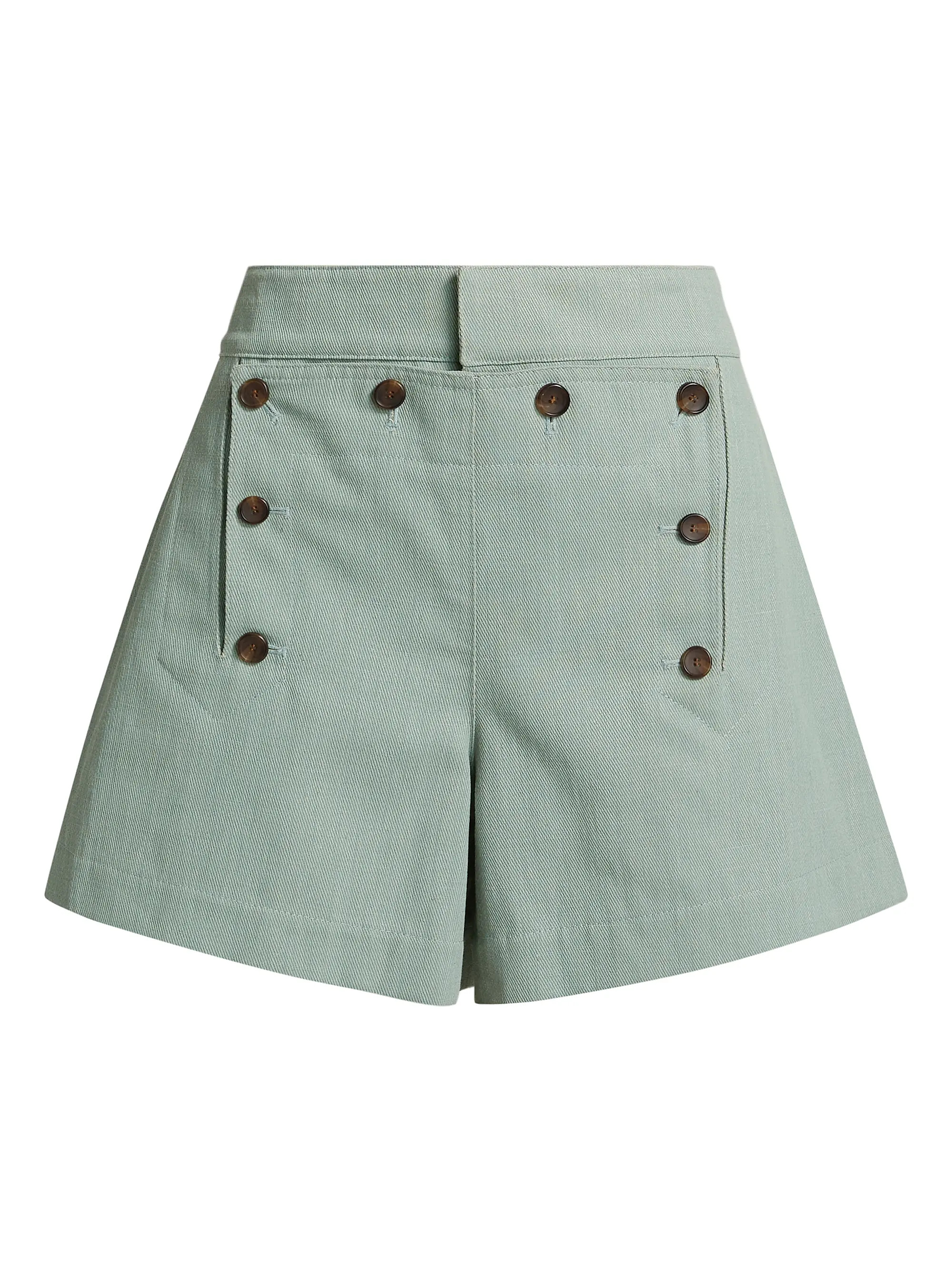 Lucas Button-Tab Shorts | Saks Fifth Avenue