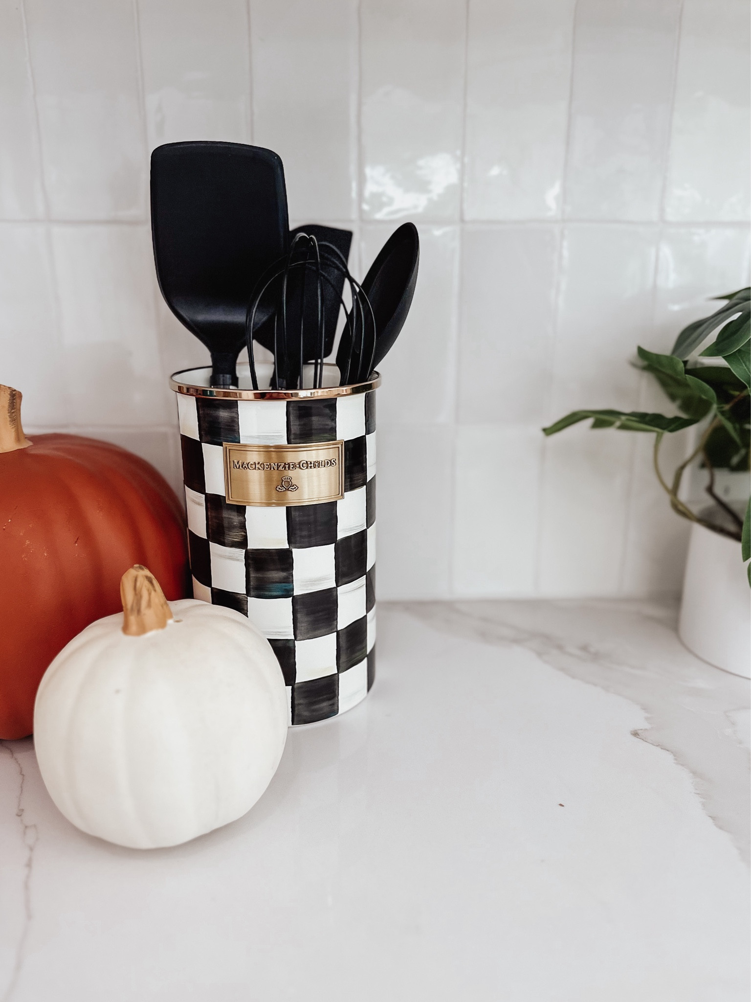 Using this utensil holder and matching utensil is so perfect for fall season! I love it. 🥰 

#LTKHome #LTKStyleTip #LTKSeasonal