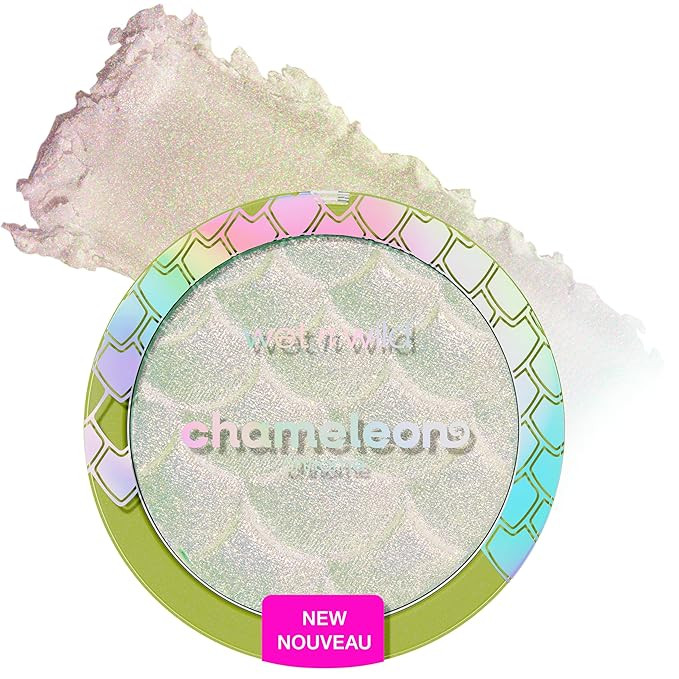 wet n wild Chameleon Chrome Highlighter, Dynamic Color Shift, Liquid-to-Baked Texture, Customizab... | Amazon (US)
