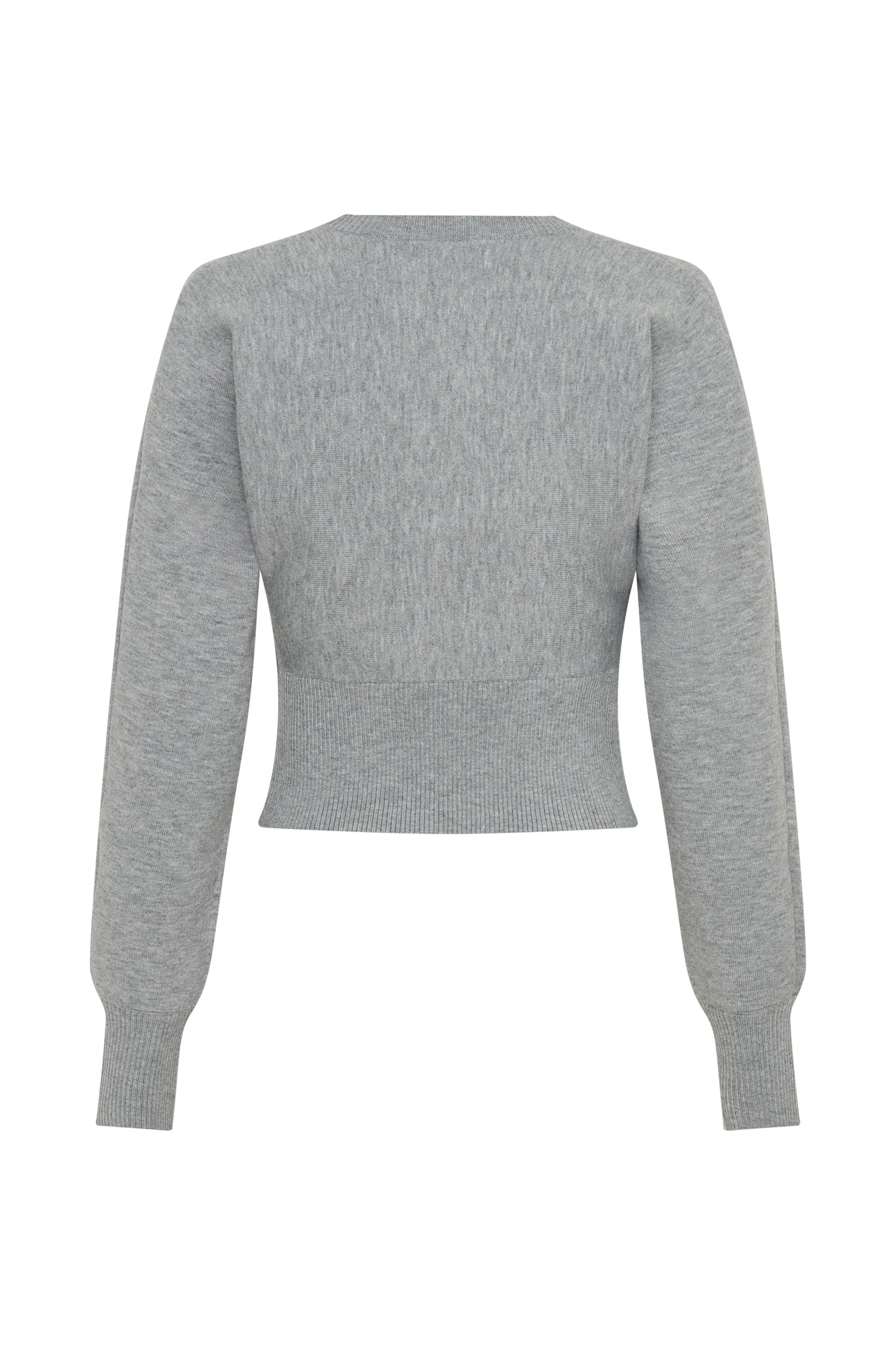 Ciaralee Cinched Waist Jumper- Grey Marle | MESHKI US