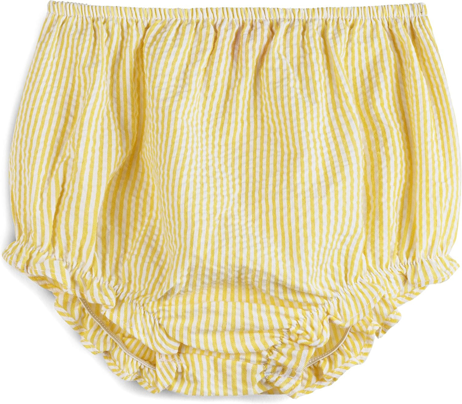 Good Lad Infant Girls Yellow Seersucker Smocked Easter Dress with Panty | Amazon (US)