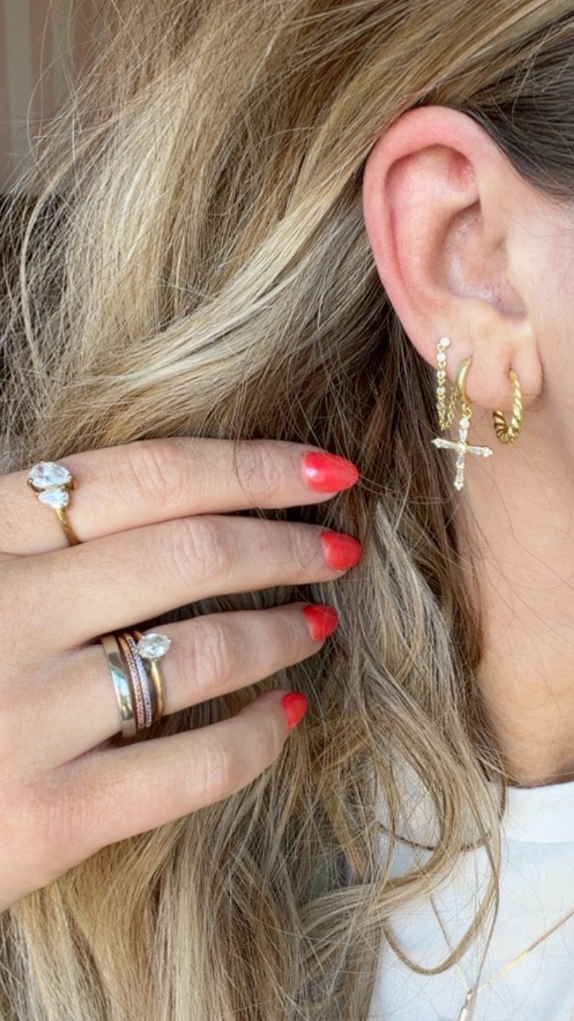 New earring stack all from Uncommon James 