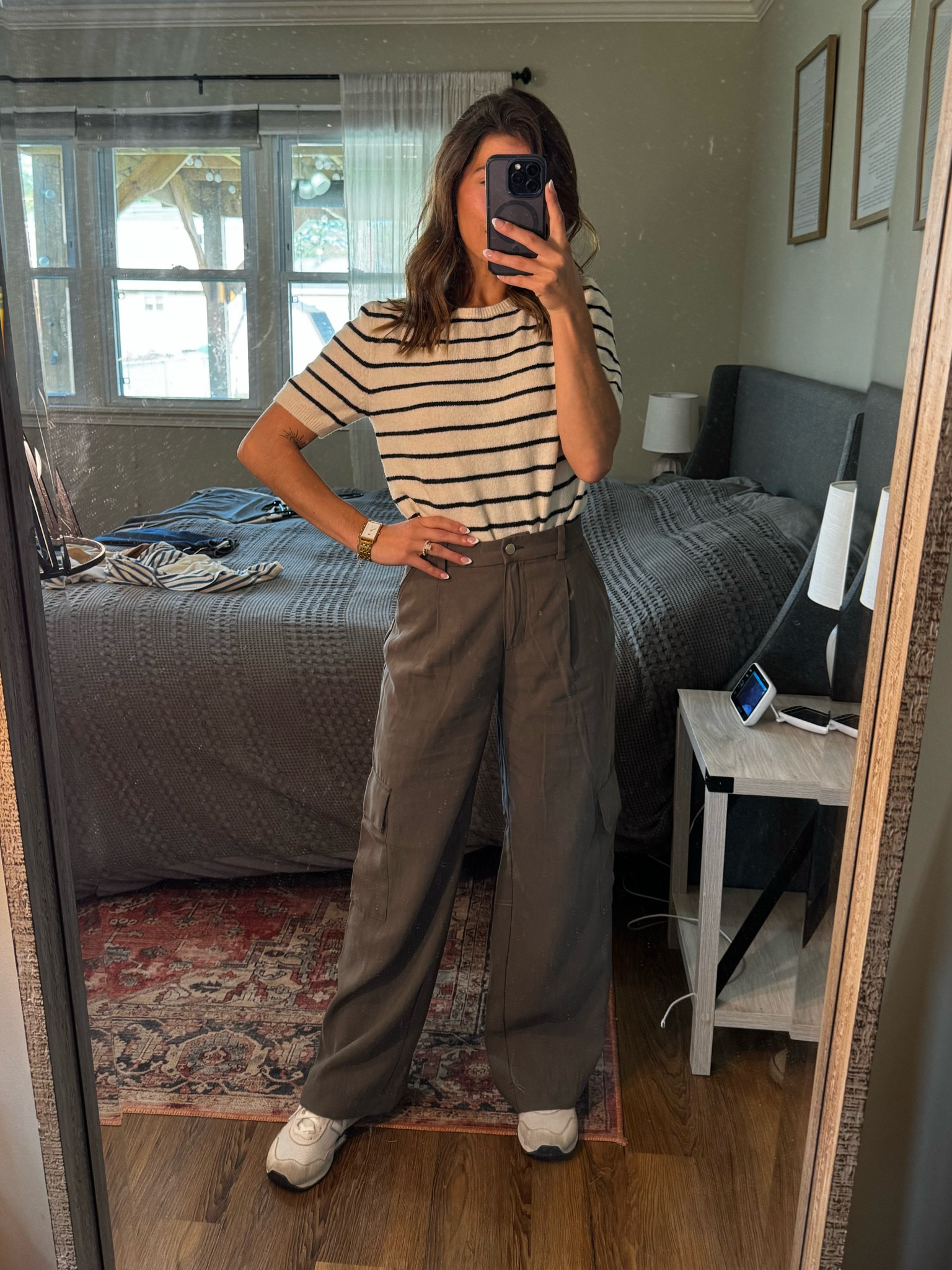 H&M trousers! 

#LTKWorkwear #LTKFindsUnder50