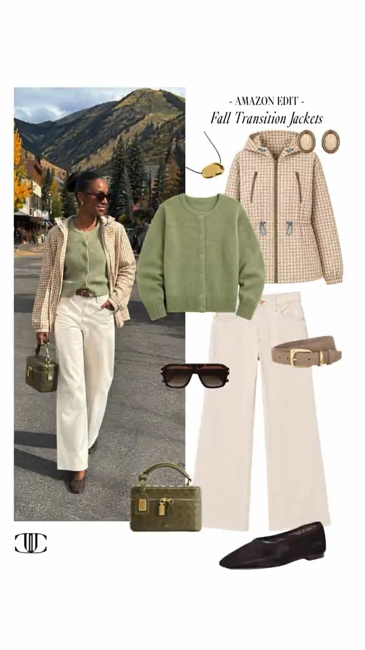 🍂 A great jacket can do all the work.

In The Amazon Fall Edit, I’m sharing seven transitional jackets styled into complete head-to-toe looks for everything from drinks on the patio and an outdoor concert to a cozy weekend in the mountains.

Think lightweight layers, polished basics, rich fall textures, and easy accessories that make each outfit feel instantly more pulled together. Tap to shop all seven looks and find the jackets you’ll be reaching for on repeat this season. 🤎✨

#LTKStyle #AmazonFashion #FallJackets #FallTransition #AmazonFinds #FallOutfits #LayeringSeason #EverydayStyle #OutfitInspiration #LTKFinds

#LTKootd #LTKSeasonal #LTKOver40