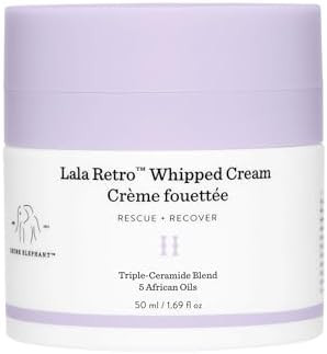 Drunk Elephant Lala Retro Whipped Cream - Ceramide Moisturizer - Clean Clinical Skincare - Cruelt... | Amazon (US)