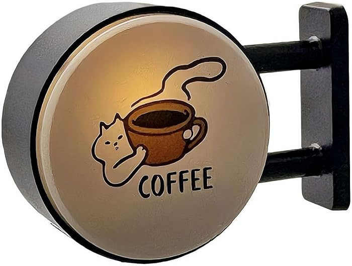 Mini Magnetic Coffee Shop Refrigerator Decor,Retro Coffee Neon Sign Fridge Magnets with Ambiance ... | Amazon (US)