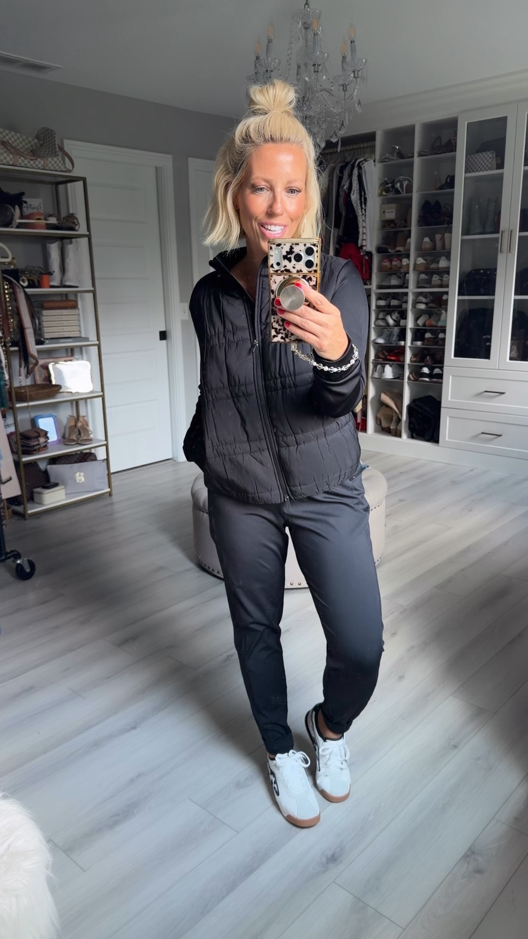 Jacket medium 
Pants medium 
Shoes TTS

#LTKootd #LTKmomlife #LTKSaleAlert
