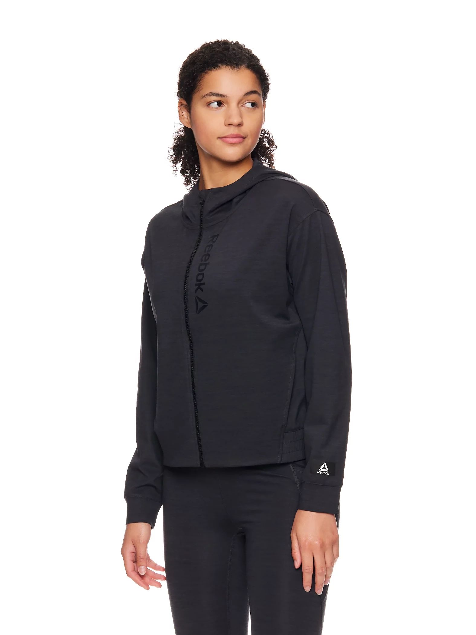 Reebok Women's Flex Cropped Peformance Jacket With Front Pockets | Walmart (US)