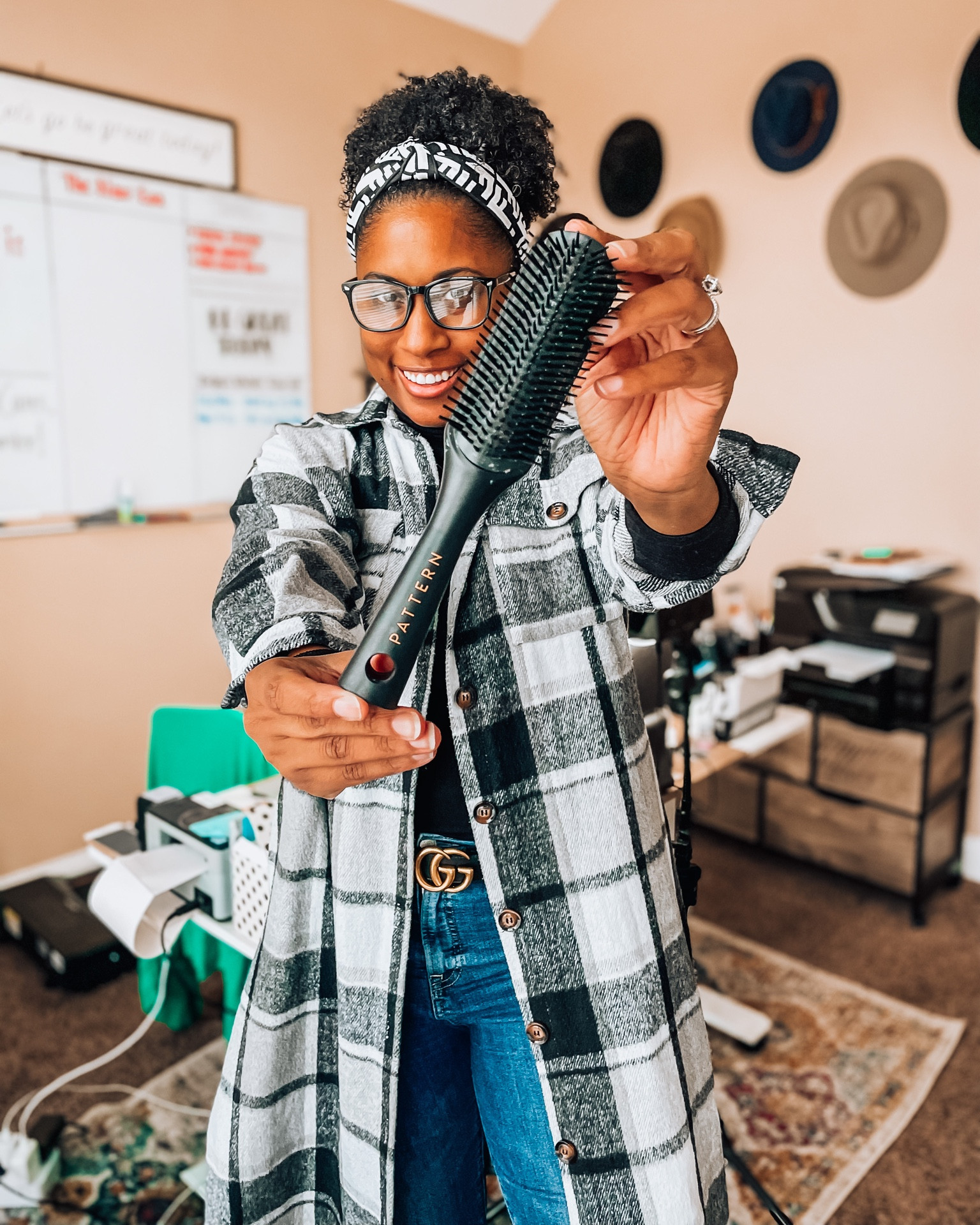 𝐇𝐚𝐩𝐩𝐲 𝐅𝐞𝐛𝐫𝐮𝐚𝐫𝐲 𝐅𝐫𝐢𝐞𝐧𝐝𝐬!  𝐈 𝐜𝐚𝐧’𝐭 𝐛𝐞𝐥𝐢𝐞𝐯𝐞 𝐭𝐡𝐞 𝐟𝐢𝐫𝐬𝐭 𝐦𝐨𝐧𝐭𝐡 𝐨𝐟 𝟐𝟎𝟐𝟑 𝐡𝐚𝐬 𝐚𝐥𝐫𝐞𝐚𝐝𝐲 𝐜𝐨𝐦𝐞 𝐚𝐧𝐝 𝐠𝐨𝐧𝐞, 𝐛𝐮𝐭 𝐈’𝐦 𝐚𝐥𝐬𝐨 𝐬𝐮𝐩𝐞𝐫 𝐞𝐱𝐜𝐢𝐭𝐞𝐝 𝐟𝐨𝐫 𝐭𝐡𝐢𝐬 𝐧𝐞𝐰 𝐦𝐨𝐧𝐭𝐡…..#𝐁𝐥𝐚𝐜𝐤𝐇𝐢𝐬𝐭𝐨𝐫𝐲𝐌𝐨𝐧𝐭𝐡 ✊🏾⁣⁣
⁣⁣
Seeing that I myself am a black small business owner and content creator, I want to spread the love as much as I can, and want to take this month to not only educate, but to also spotlight some amazing black owned brands that everyone should know and love!⁣⁣
⁣⁣
So to kick things off, we are going to start with one of my favorite brands that needs absolutely zero introduction, because they are absolutely KILLING it already in 2023.  #𝐏𝐚𝐭𝐭𝐞𝐫𝐧𝐁𝐞𝐚𝐮𝐭𝐲 💇🏾‍♀️ @patternbeauty was founded and created by @TraciEllisRoss where she set out on a mission to “𝘤𝘳𝘦𝘢𝘵𝘦 𝘢 𝘭𝘪𝘯𝘦 𝘰𝘧 𝘱𝘳𝘰𝘥𝘶𝘤𝘵𝘴 𝘵𝘩𝘢𝘵 𝘨𝘢𝘷𝘦 𝘰𝘶𝘳 𝘩𝘢𝘪𝘳 𝘵𝘩𝘦 𝘴𝘶𝘱𝘱𝘰𝘳𝘵 𝘪𝘵 𝘯𝘦𝘦𝘥𝘦𝘥 𝘵𝘰 𝘣𝘦 𝘪𝘵𝘴 𝘵𝘳𝘶𝘦 𝘴𝘦𝘭𝘧!” ⁣⁣
⁣⁣
I have been #𝐭𝐞𝐚𝐦𝐧𝐚𝐭𝐮𝐫𝐚𝐥 for a little over about 6 years now, and finding products that truly bring out the best in my hair was a struggle for several years.  Then a couple years ago, Pattern was born and I rediscovered a love and passion for my natural curls.  The haircare products are absolutely amazing, and there is something from everyone.  There are hair tools and accessories now too.  But while everyone is raving about the shampoos, conditioners, and stylers; I want to show some love to one of my favorite daily tools…..𝐓𝐡𝐞 𝐏𝐚𝐭𝐭𝐞𝐫𝐧 𝐒𝐡𝐨𝐰𝐞𝐫 𝐁𝐫𝐮𝐬𝐡! This is great for using in the shower to detangle my super thick hair, but also great for out of the shower styling to define my curls. If you’ve been looking for a brush that doesn’t snap your tresses and easily glides through each strand, definitely check out this brush! ⁣⁣
⁣⁣
Happy Wednesday Friends! Let’s go be great!⁣ ⁣
⁣
{𝐂𝐡𝐞𝐜𝐤 𝐨𝐮𝐭 𝐭𝐡𝐞 𝐥𝐢𝐧𝐤 𝐢𝐧 𝐛𝐢𝐨 𝐭𝐨 𝐬𝐡𝐨𝐩 𝐚𝐥𝐥 𝐨𝐟 𝐭𝐡𝐞 𝐛𝐥𝐚𝐜𝐤 𝐨𝐰𝐧𝐞𝐝 𝐩𝐫𝐨𝐝𝐮𝐜𝐭𝐬 𝐈 𝐰𝐢𝐥𝐥 𝐛𝐞 𝐬𝐡𝐚𝐫𝐢𝐧𝐠}⁣

.
.
.
.
.
.
#blackhistory #blackgirlmagic #blm #blackexcellence #love #support #melanin #explorepage #blackcreators #blackentrepreneurs #february #february2023 #followformore #blackhair #blackhairecare #naturalhaircare 

#LTKunder50 #LTKFind #LTKbeauty