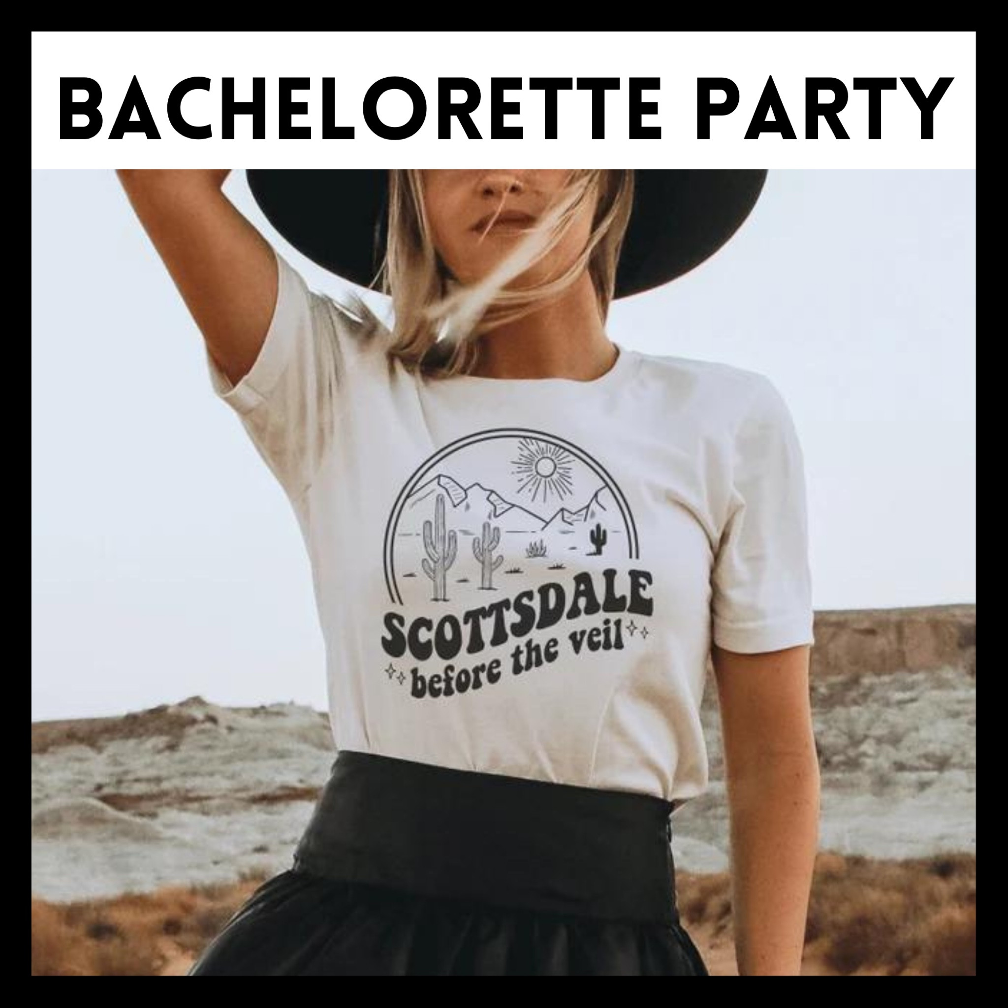 Black and white bachelorette weekend shirts. 

#LTKstyletip #LTKunder50 #LTKwedding
