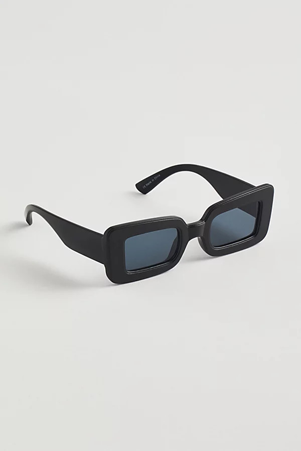 Felix Angled Rectangle Sunglasses | Urban Outfitters (US and RoW)