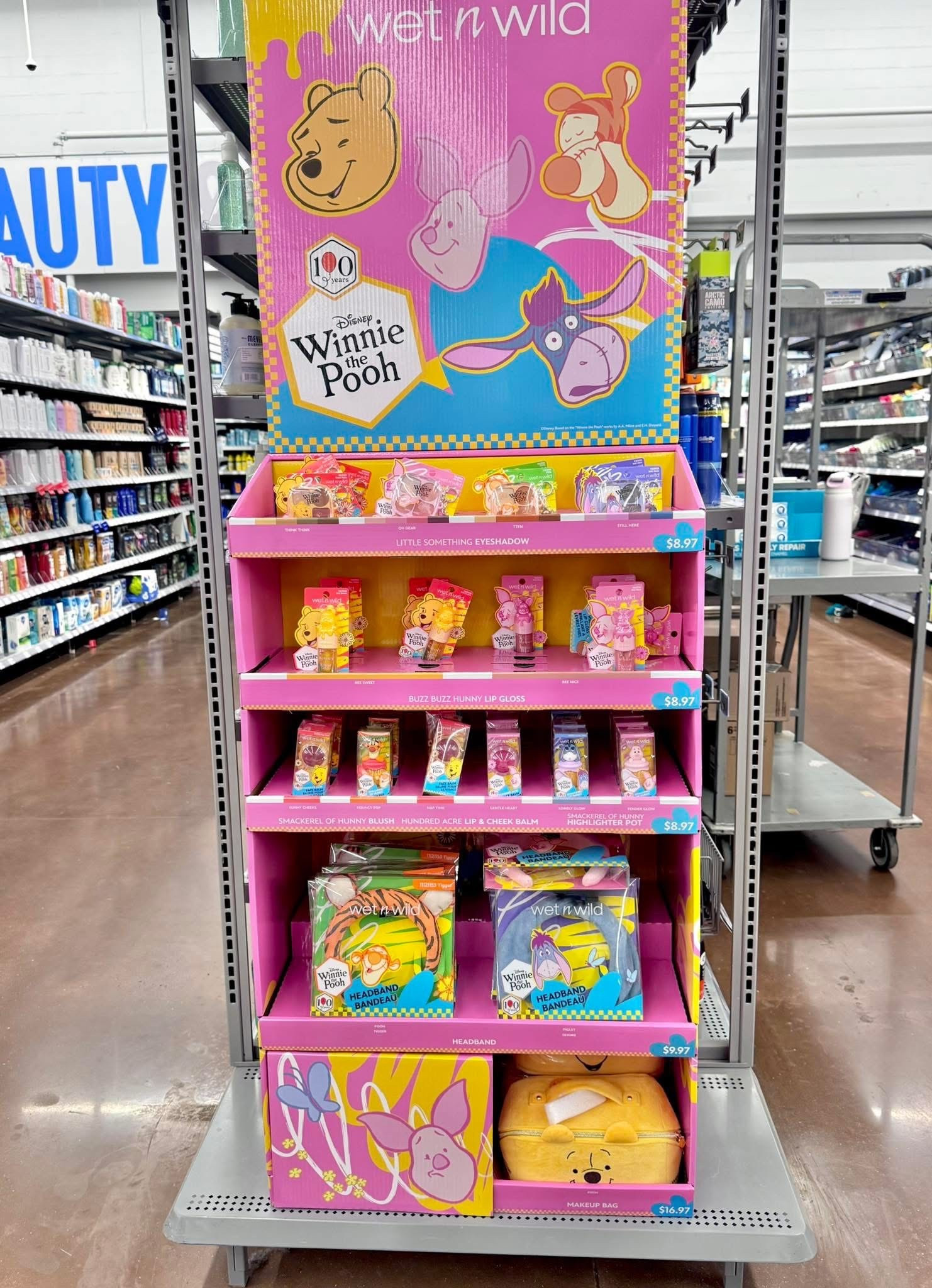 The Wet n Wild x Walmart Winnie the Pooh Collab is too sweet! #wetnwild #beautyfinds #disney #walmartbeauty #walmart