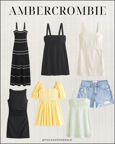 New spring and summer arrivals from Abercrombie, Abercrombie fashion finds, spring style 

#LTKstyletip