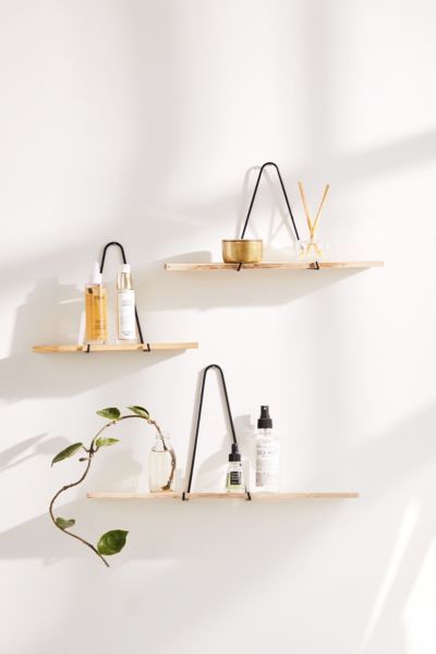 Carter Triangle Bracket Wall Shelf | Urban Outfitters (US and RoW)