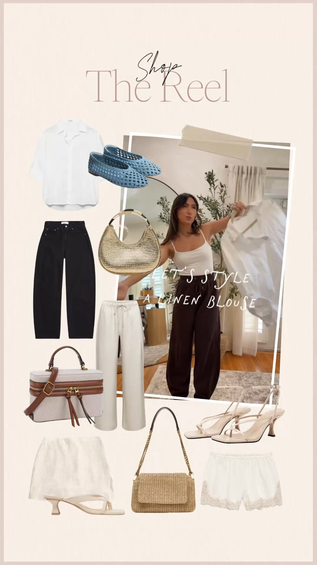 Wearing a small linen top! It’s absolutely amazing! 

 #LTKgrwm #LTKPetite