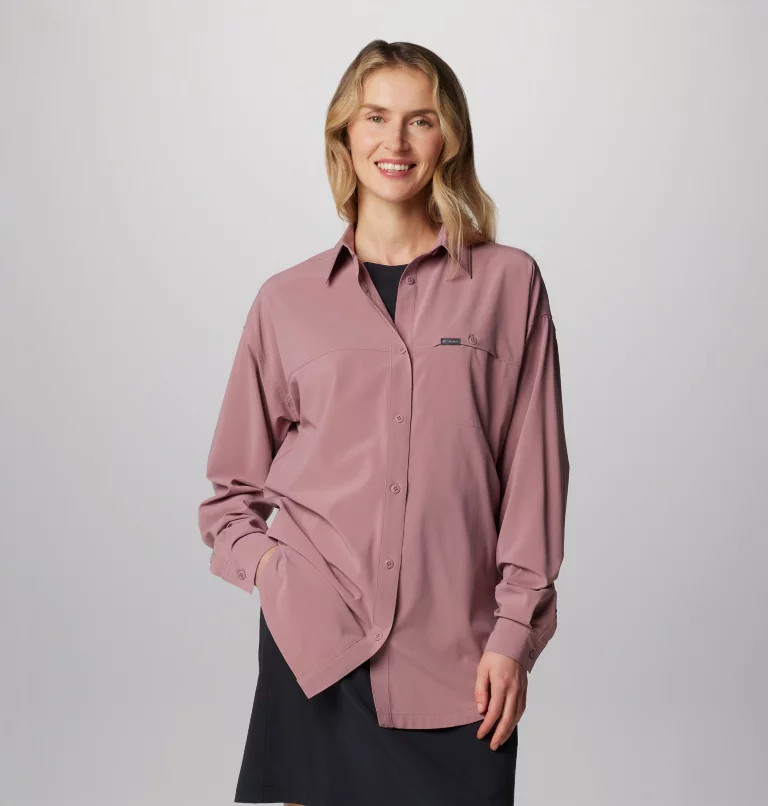 Women’s Boundless Trek™ Layering Long Sleeve Shirt | Columbia Sportswear