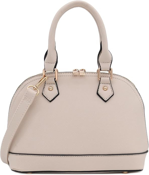 Zip-Around Saffiano Classic Dome Satchel | Amazon (US)
