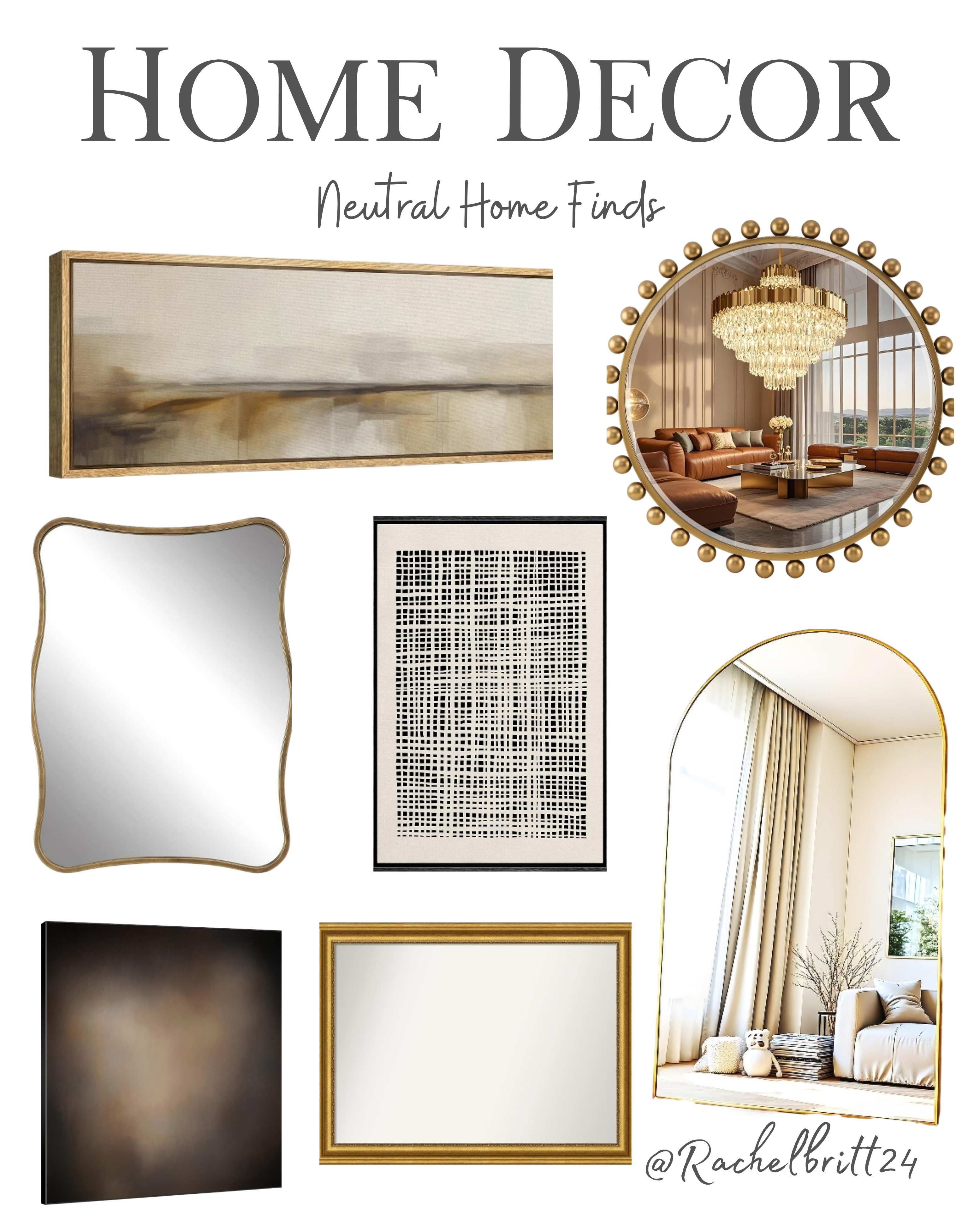 Transform your space with these curated wall decor finds. From modern accents to timeless gallery pieces, these selections add the perfect finishing touch to any room. Click the link in bio to shop the collection! #HomeDecor #WallArt #InteriorInspo 

 #LTKdayinmylife #LTKHome #LTKSaleAlert