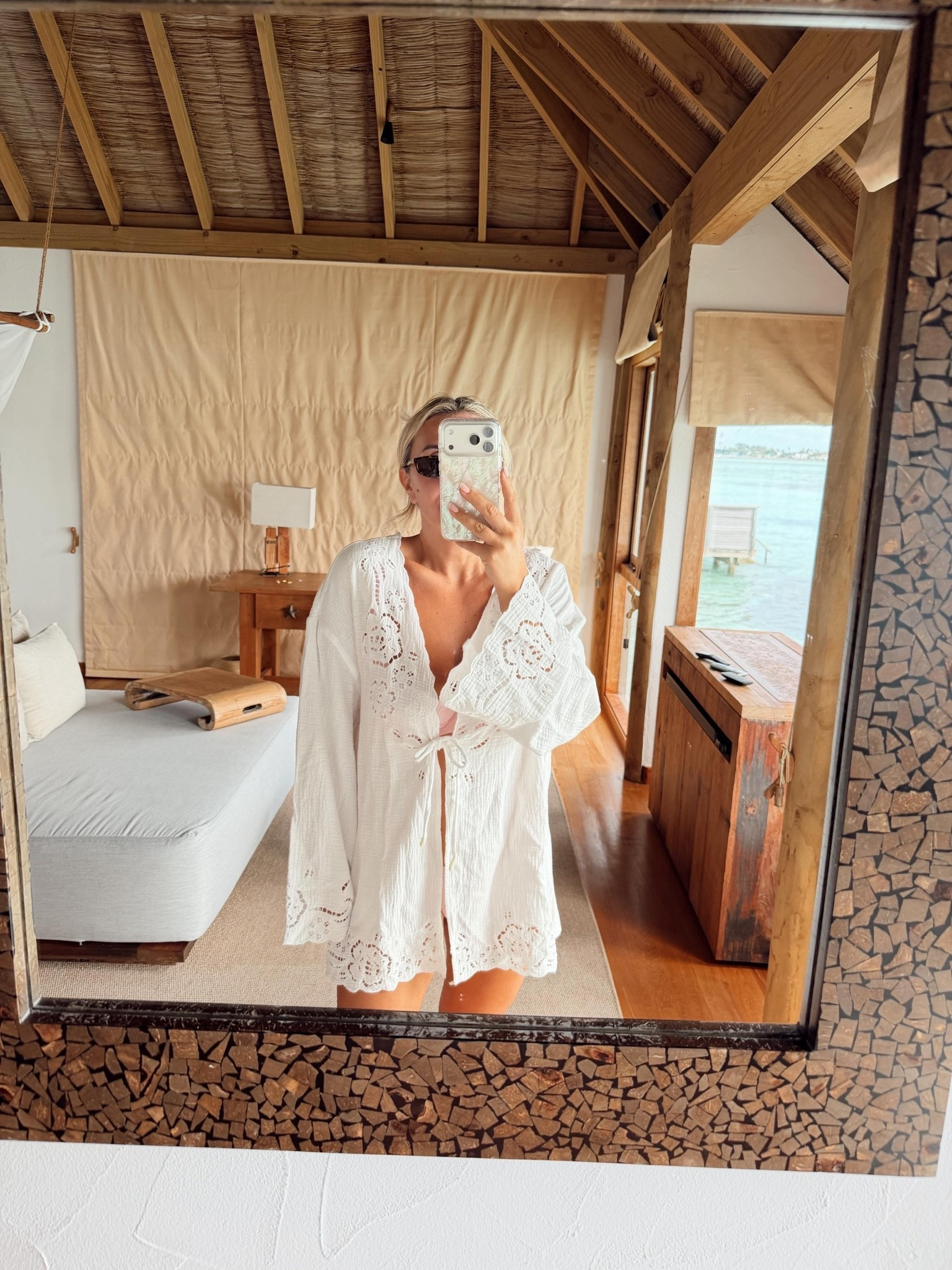 The most gorgeous beach cover-up 🌞

Swimwear, beachwear, holiday outfit, kaftan, euro summer

#LTKuk #LTKsummer #LTKswimwear