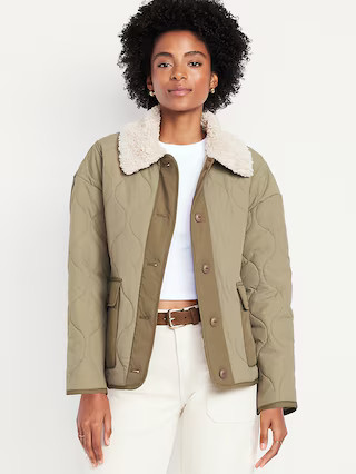 Quilted Nylon Jacket | Old Navy (US)