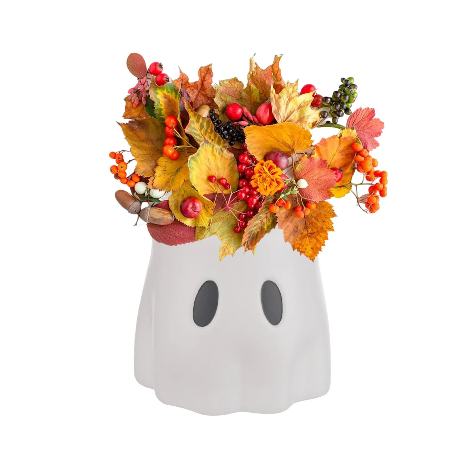 YAMB Ghost Bucket Decor, Ghost Planter Pot, Ghost Bucket Vase, Halloween Ghost Bucket, Handmade H... | Walmart (US)