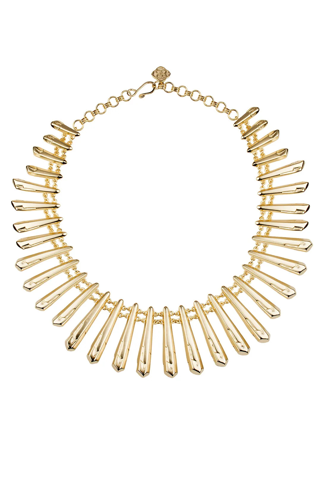 Kendra Scott Gold Jill Necklace | Rent the Runway
