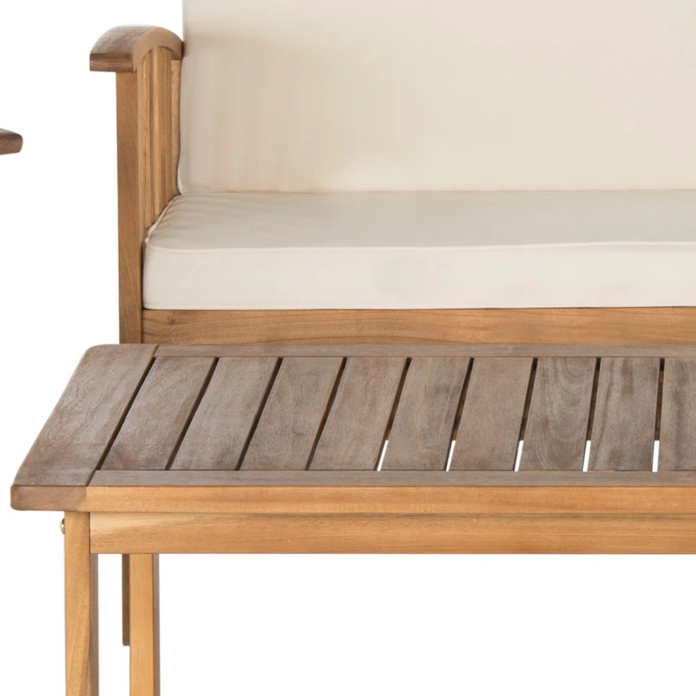 Elina Acacia 4 - Person Patio Conversation Set with Cushions | Wayfair North America