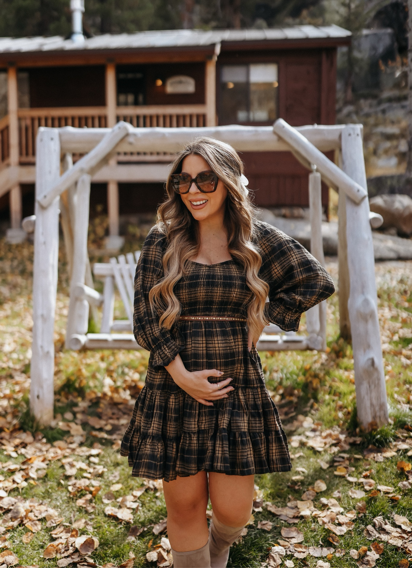 Wearing xs in this plaid dress! Marc fisher boots are 30% off today!

Family photos dresses
Fall dresses
Plaid dress
Grey boots
Marc fisher boots
Bump friendly dress
Pregnancy friendly dresss


#LTKfindsunder50 #LTKbump #LTKSeasonal