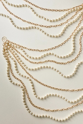Pearl Swoop Garland | Anthropologie (US)