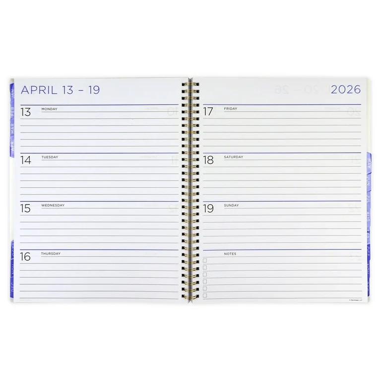 See it Bigger Monthly Weekly Planner Large (9″x 11") Oct 2025 -Dec 2026 | Walmart (US)