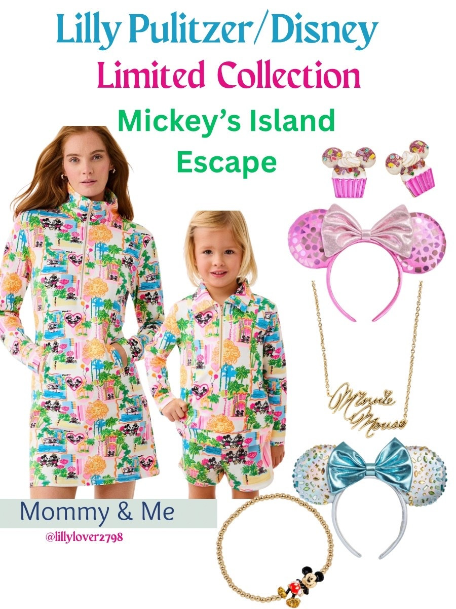 Disney Clothing 

Lilly Pulitzer and Disney just released this new collection and it is so cute!!! Love that it has Mommy & Me matches too! 

Also linked some fun Disney accessories too! Perfect for your next Disney vacay or the Disney lover in your family. Many pieces are on sale at great prices! Would make wonderful stocking stuffers! #LTkTravel 

Disney, Disney clothing, Mommy & Me, Lilly Pulitzer, Disney vacation. Disney ears, Mickey bracelet, Minnie Mouse, Disney jewelry, Disney trip, Walt Disney World, Disneyland, gift for kids, gift for her, mouse ears, BaubleBar, stocking stuffers, 

#LTKBeauty #LTKSaleAlert #LTKBaby #LTKHoliday #LTKKids #LTKGiftGuide