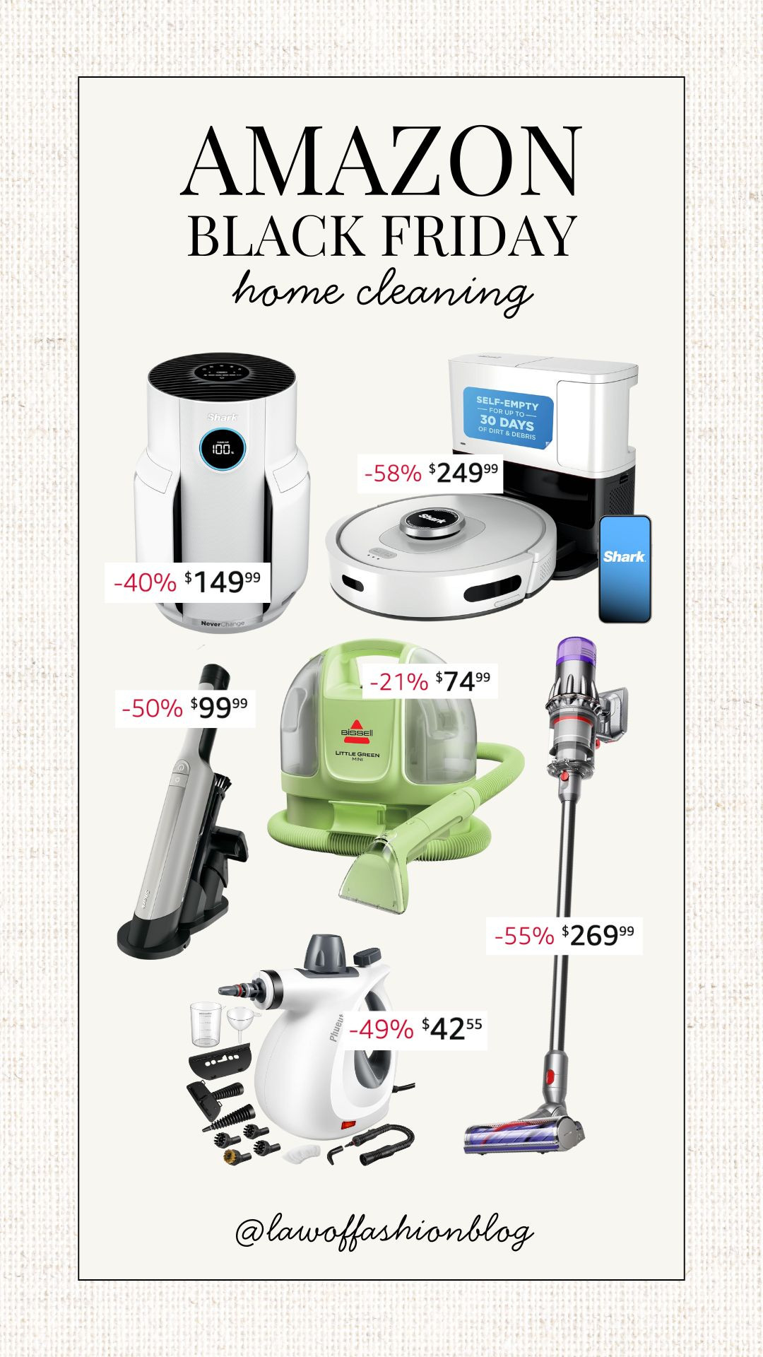 Amazon Black Friday home deals! Cleaning appliances, Dyson vacuum, shark robot, steam cleaner, air purifier, home must haves, gift ideas 

 #LTKCyberWeek #LTKHome #LTKSaleAlert