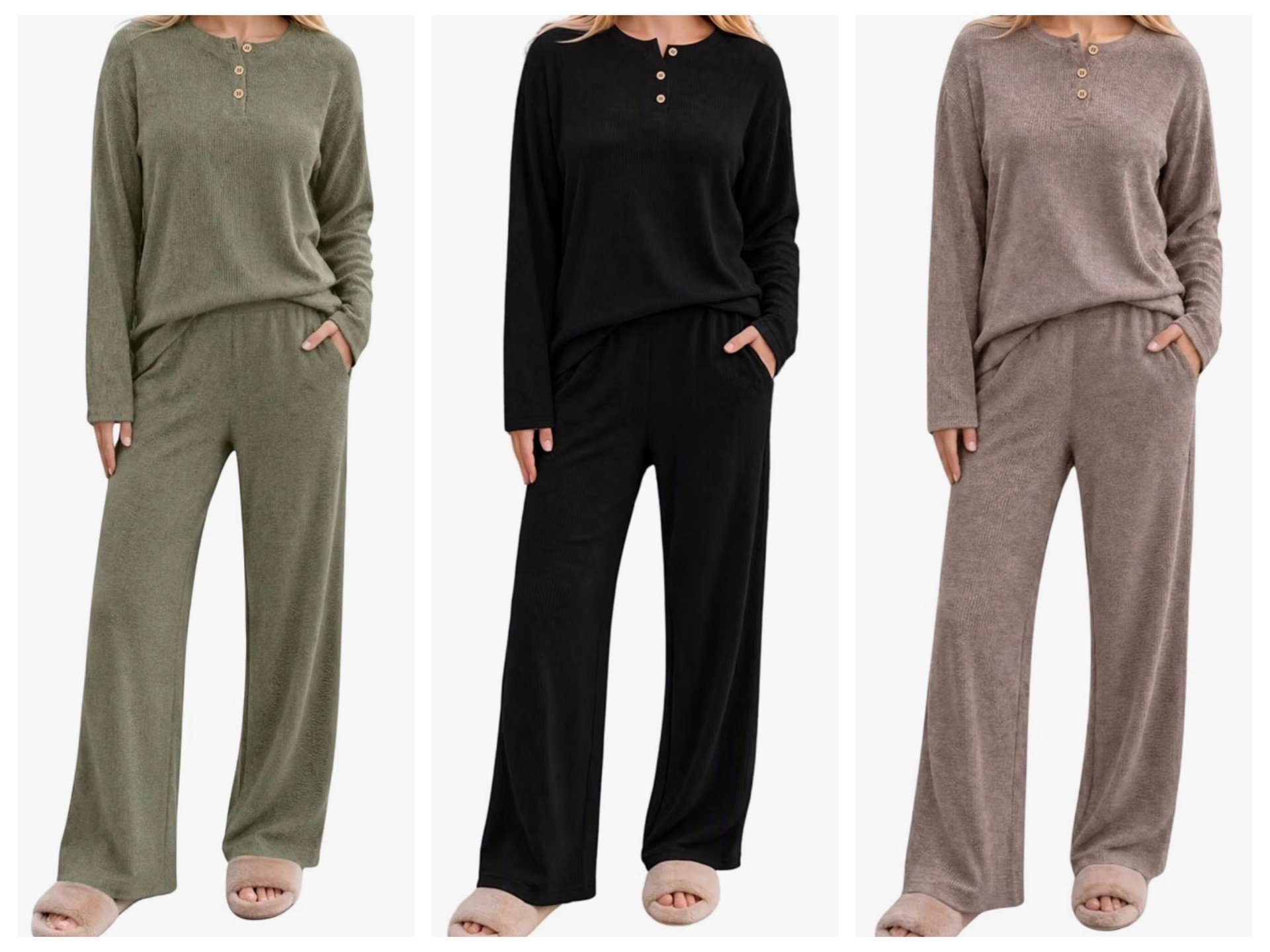 It’s getting to be that time of year where cozy lounge sets are so nice to own! This top rated version from Amazon is unbelievably soft and cozy. On sale for as low as under $20 today in some colors! The set is even comfy enough to sleep in - definitely recommend, and the price is excellent.

#LTKSaleAlert #LTKSeasonal #LTKootd