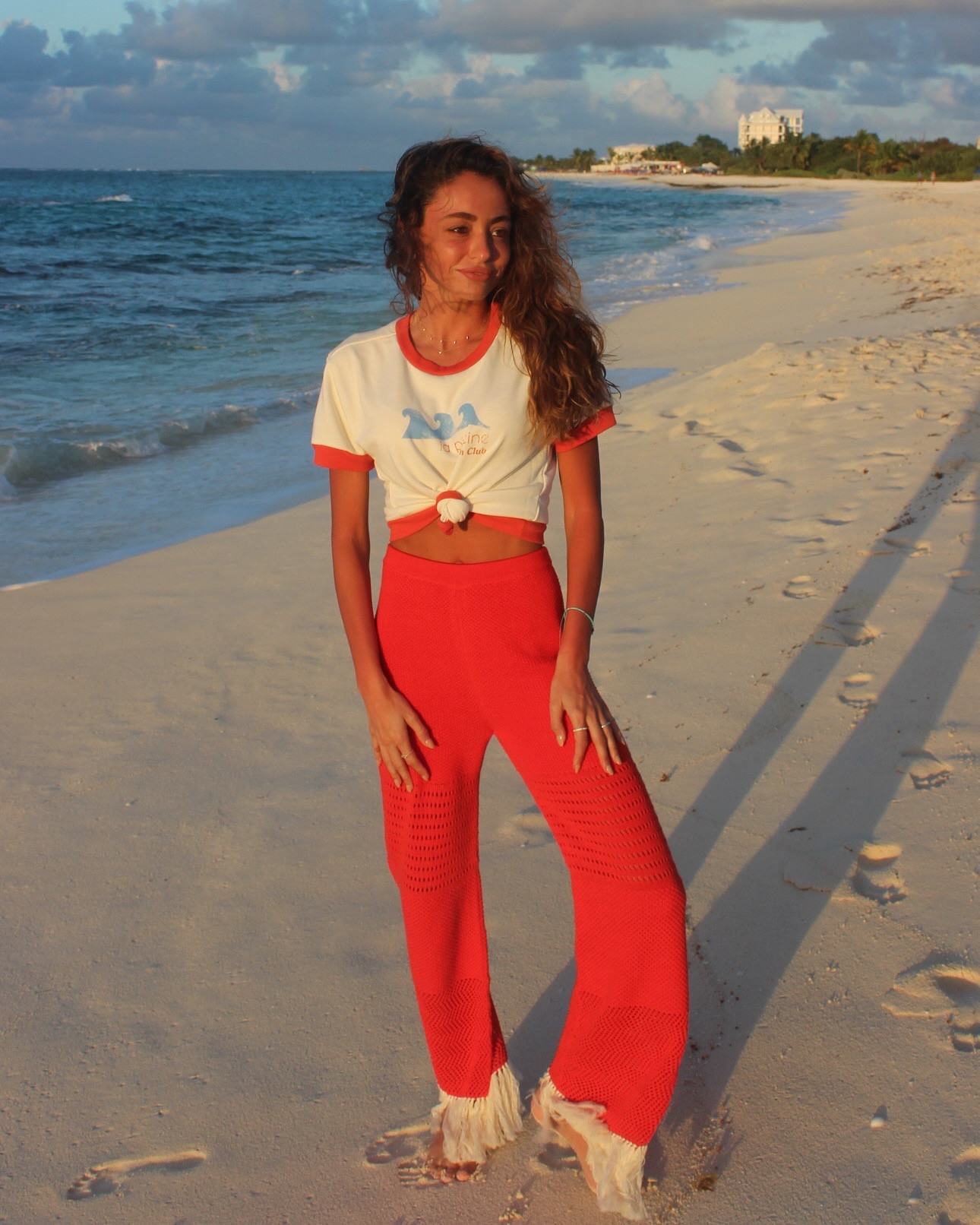 fringed & flared :Hemmed with swishy fringing, these zesty tangerine pants = the perfect way to add color on sun-soaked days 🌞

Many of the items linked can make cute summer combos 

#LTKStyleTip #LTKSaleAlert #LTKSwim