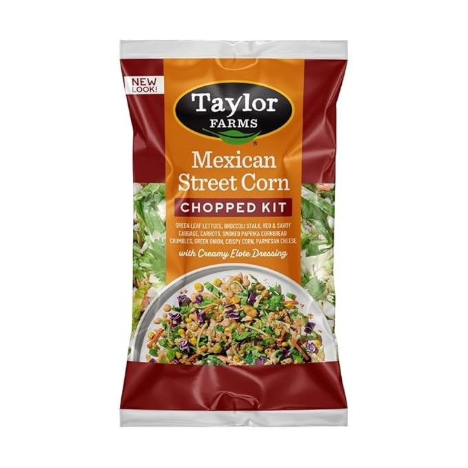 Taylor Farms Mexican Style Street Corn Chopped Salad Kit 11.62oz | Amazon (US)