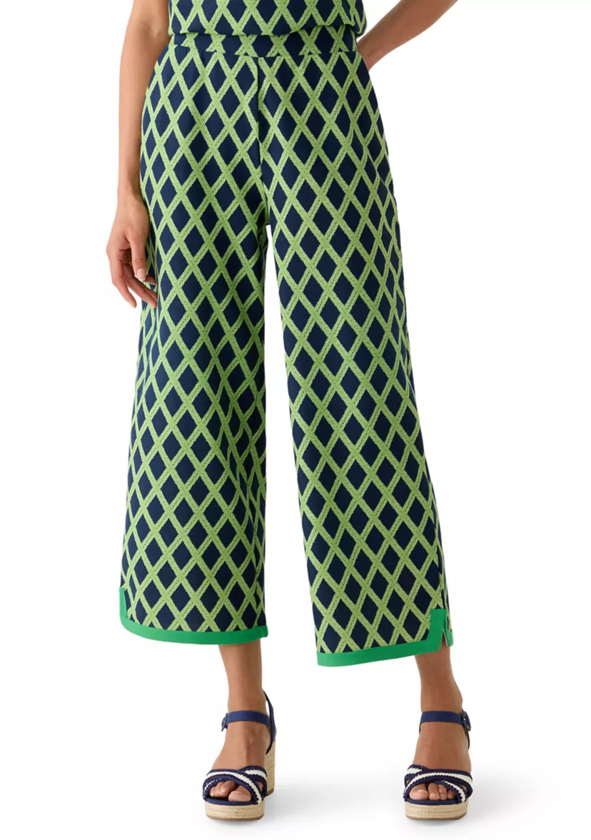 Women's Cropped Piqué Pants | Belk