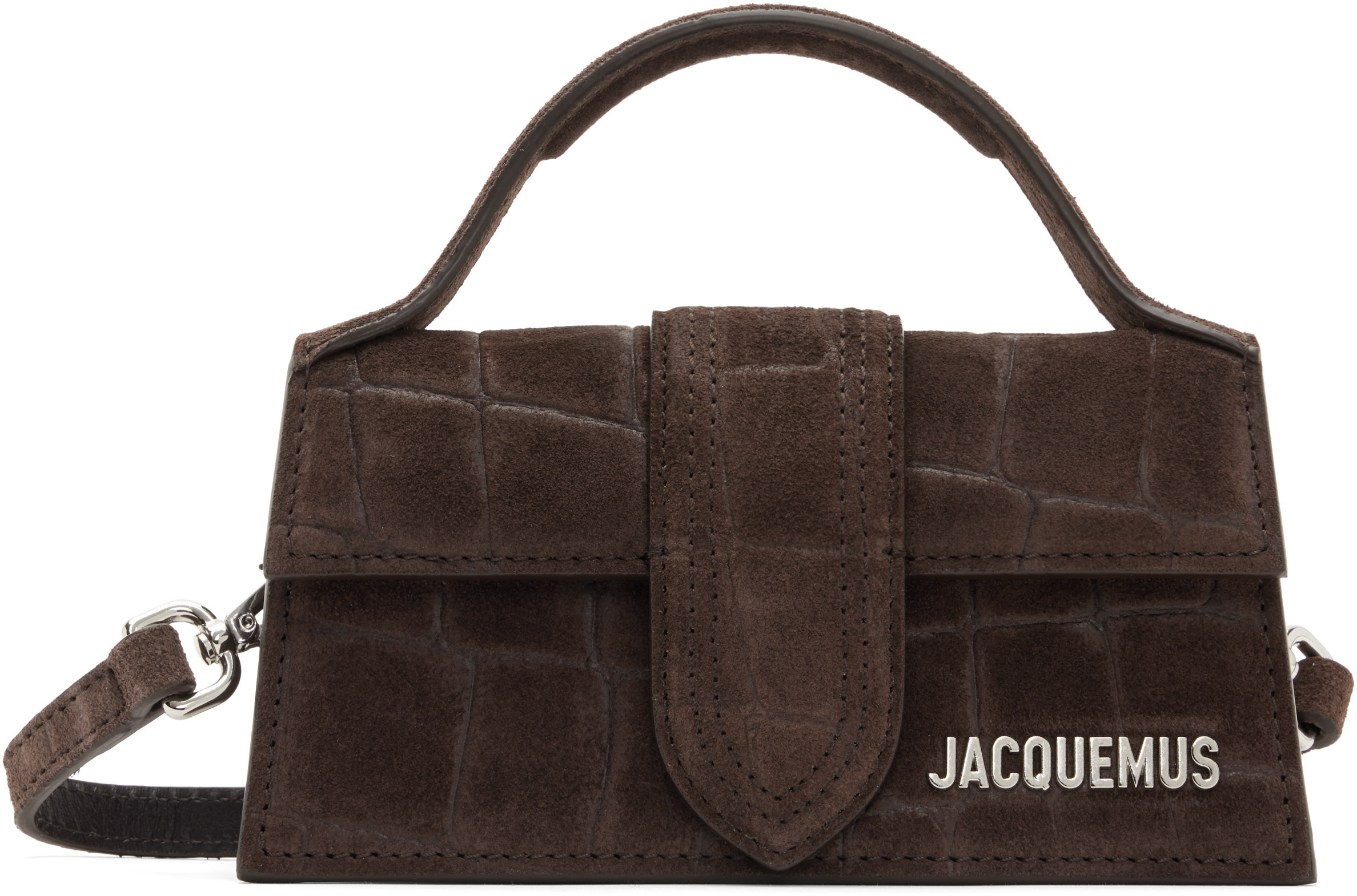 JACQUEMUS Brown 'The Bambino' Bag | SSENSE