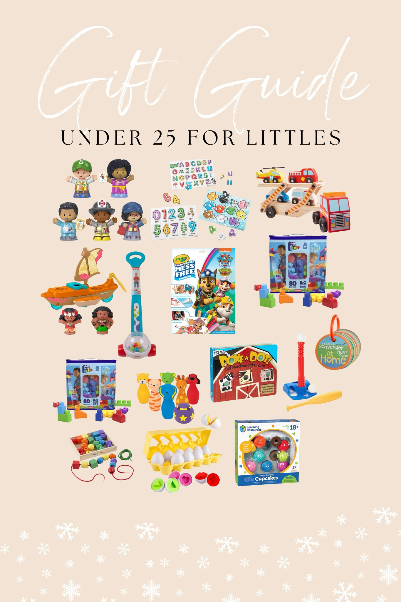 Under $25 for littles of all ages! 

#LTKkids #LTKGiftGuide #LTKSeasonal