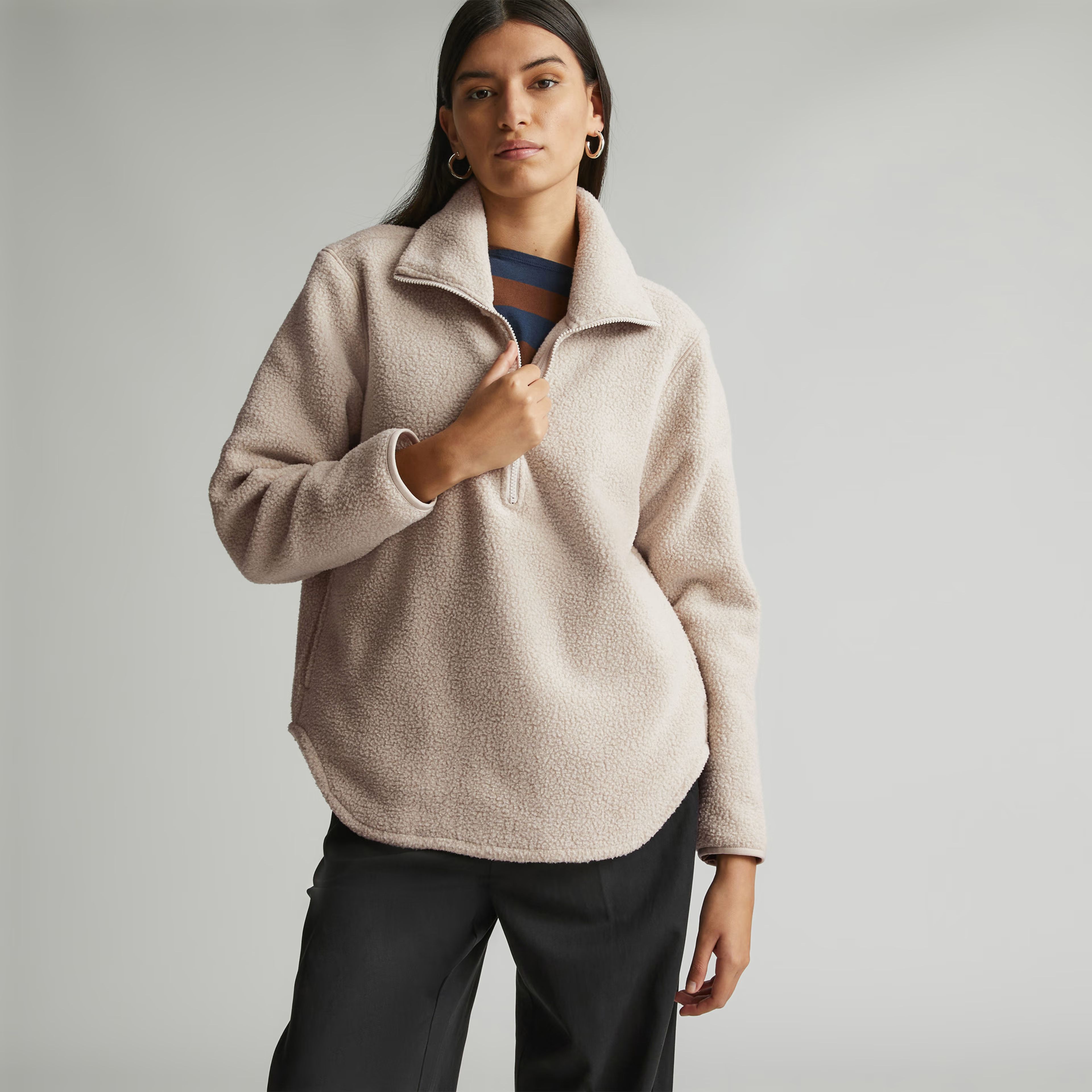 The ReNew Fleece Half-Zip | Everlane