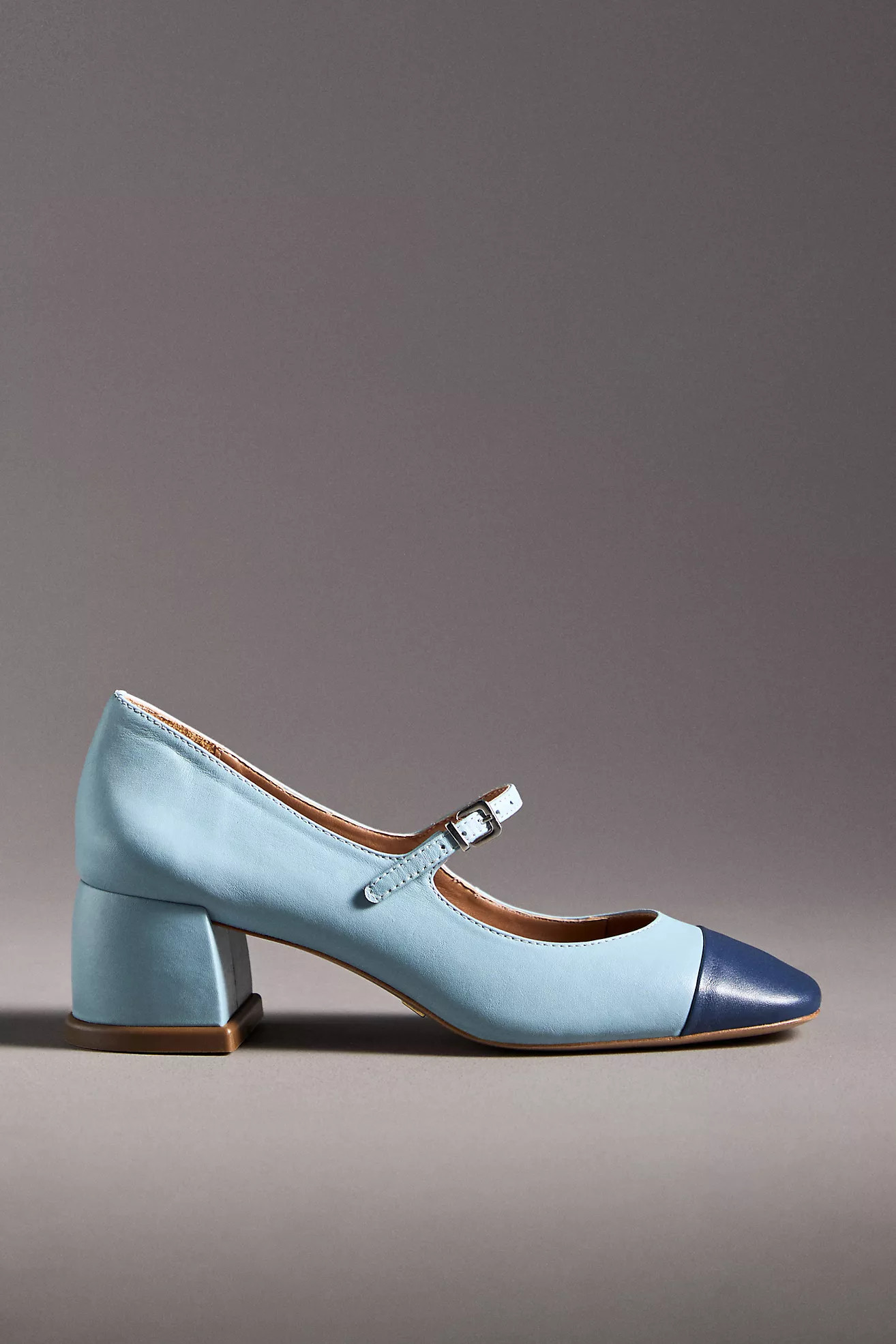 Vicenza Colorblock Mary Jane Heels | Anthropologie (US)