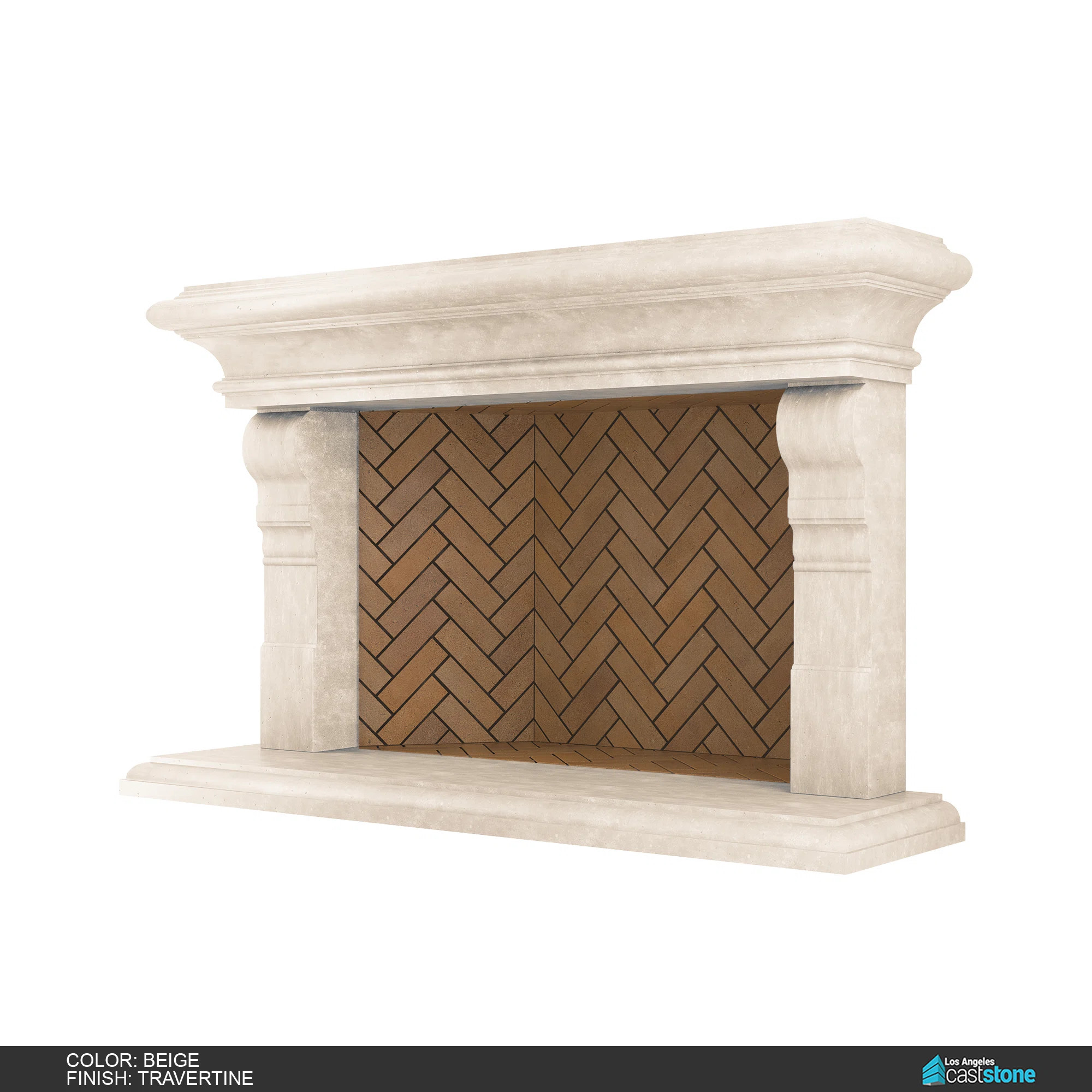 Los Angeles Cast Stone Areni Fireplace Surround | Wayfair | Wayfair North America