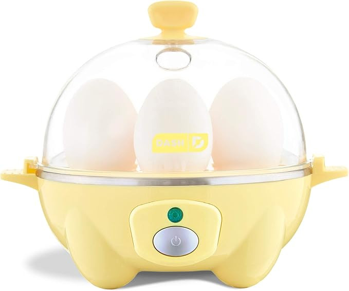 Dash Rapid Egg Cooker: 6 Egg Capacity Electric Egg Cooker for Hard Boiled Eggs, Poached Eggs, Scr... | Amazon (US)